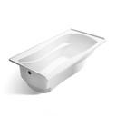 Kohler 1259-R-0 Mariposa 6' Bath/Rh+Flange