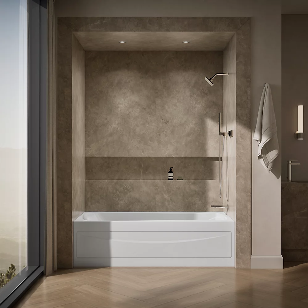 Kohler 1259-RA-0 Mariposa 6' Bath, W/Arpon, Rh