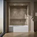Kohler 1259-RA-0 Mariposa 6' Bath, W/Arpon, Rh