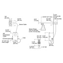 Kohler 126C36-SANA-BL Composed Wm Hybrid Single Supply