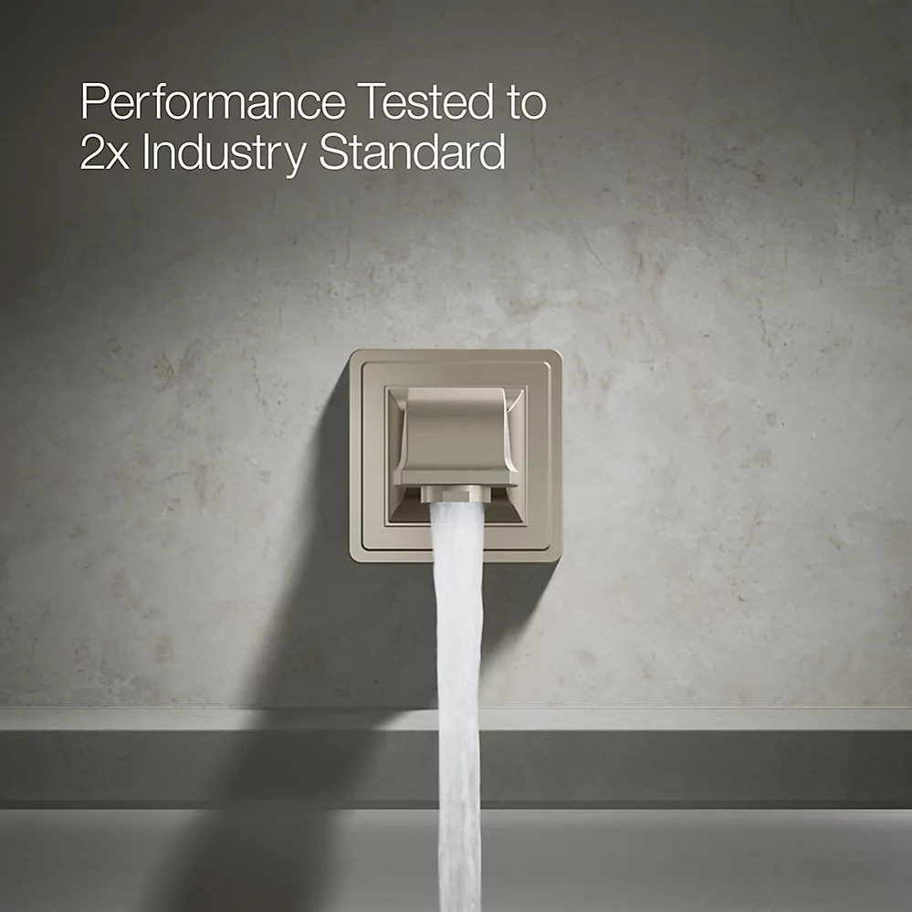 Kohler 13139-A-BN Pinstripe Pure, Wall Mount Spout