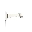 Kohler 13139-A-SN Pinstripe Pure, Wall Mount Spout