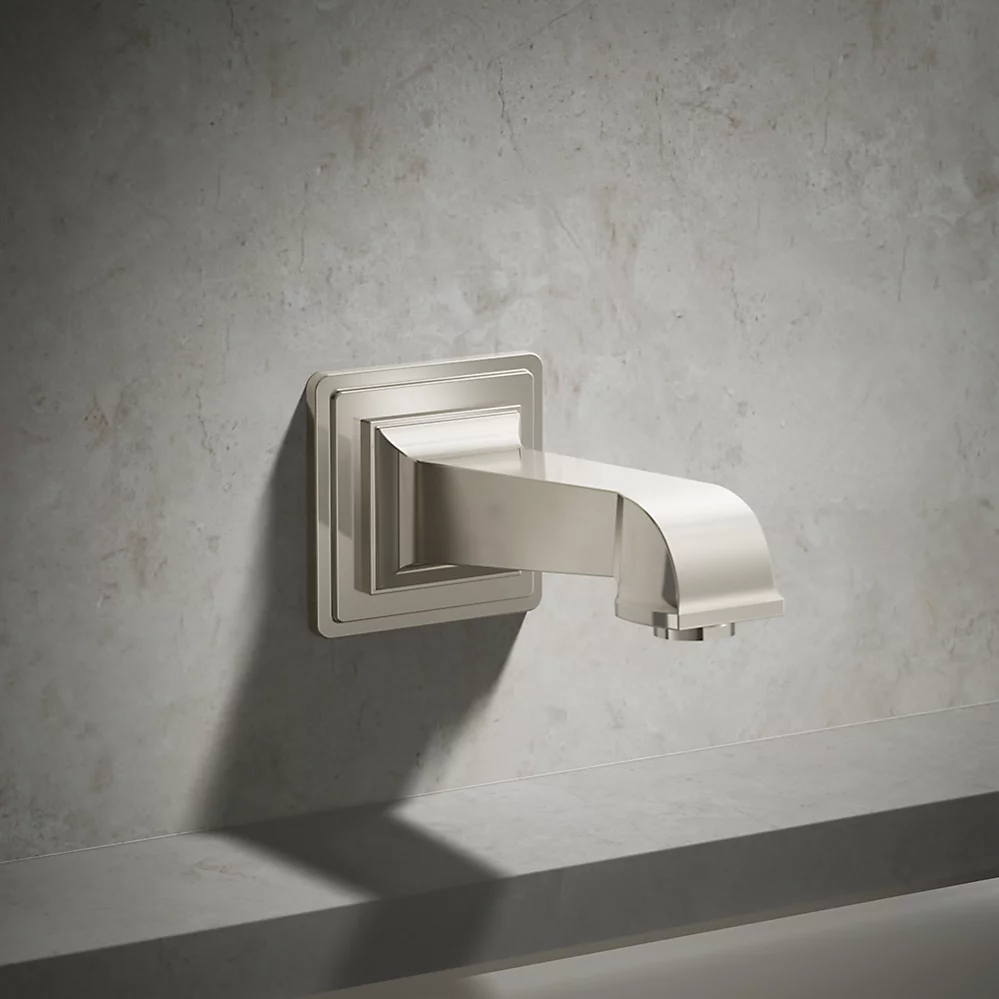 Kohler 13139-A-SN Pinstripe Pure, Wall Mount Spout