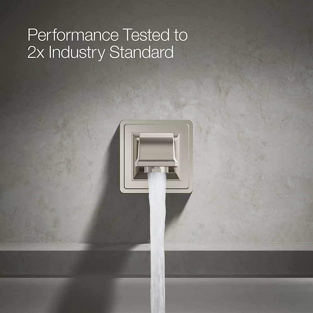 Kohler 13139-A-SN Pinstripe Pure, Wall Mount Spout