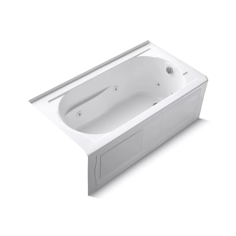 Kohler 1357-HL-0 Devonshire 5' Flexjet Wp, Lh Aprn W/Ht