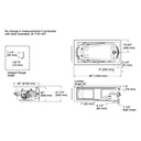 Kohler 1357-HR-0 Devonshire 5' Flexjet Wp, Rh Aprn W/Ht