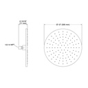 Kohler 13690-BN 12 Contemporary Round Rain Showerhead