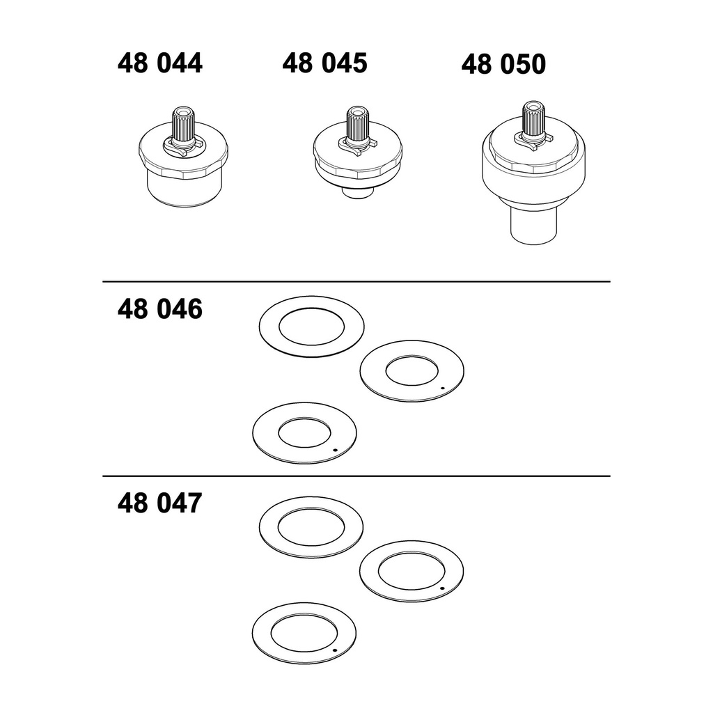 Grohe 48047000 Universal Sealing Washer Chrome 1