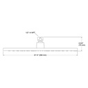 Kohler 13691-BN 14 Contemporary Round Rain Showerhead