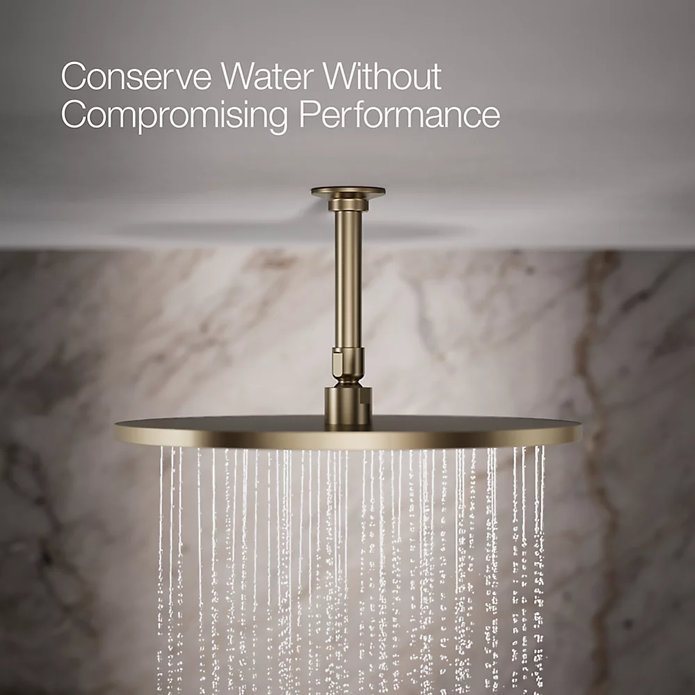 Kohler 13691-BV 14 Contemporary Round Rain Showerhead