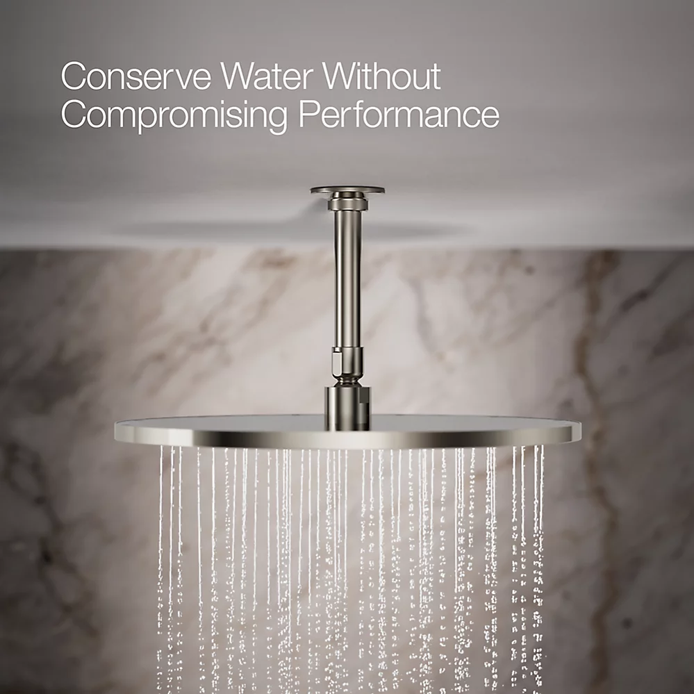 Kohler 13691-SN 14 Contemporary Round Rain Showerhead