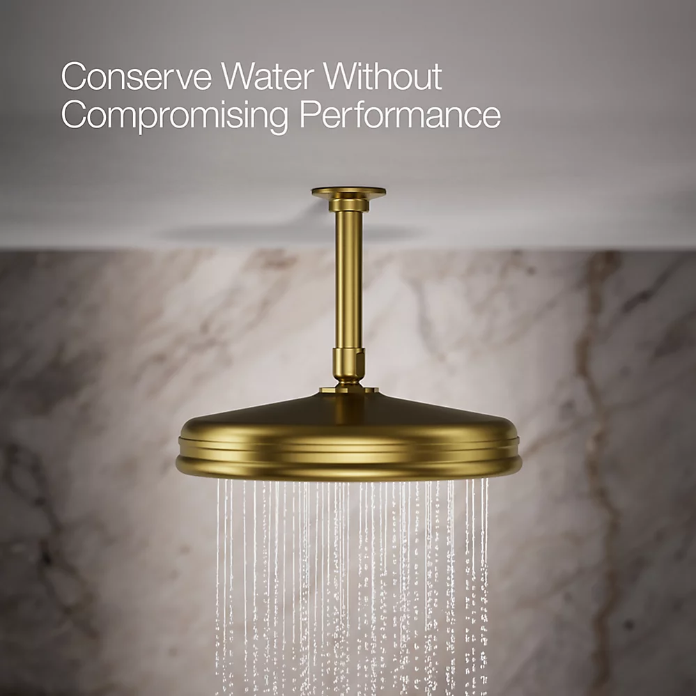 Kohler 13693-2MB 10 Traditional Round Rain Showerhead