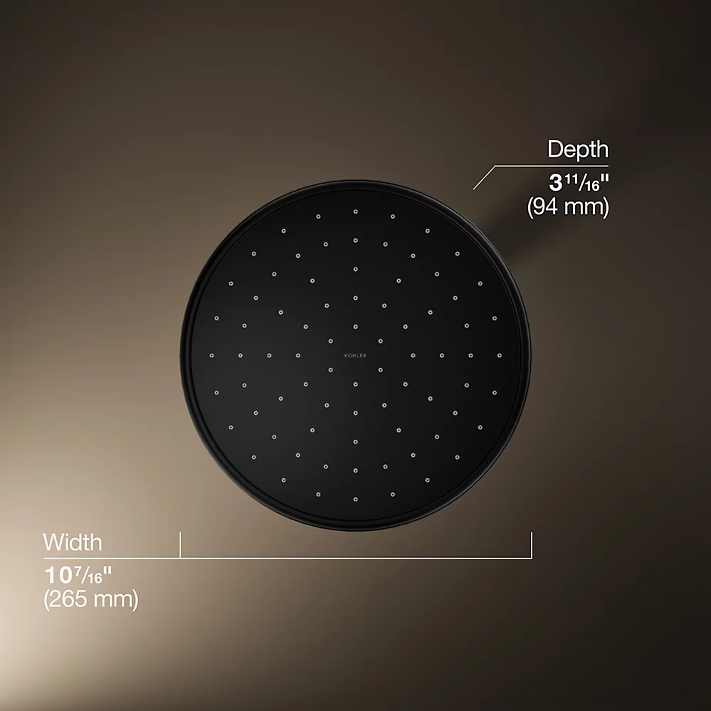 Kohler 13693-BL 10 Traditional Round Rain Showerhead