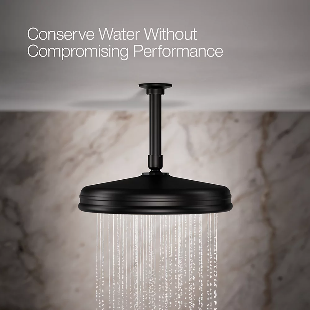 Kohler 13693-BL 10 Traditional Round Rain Showerhead
