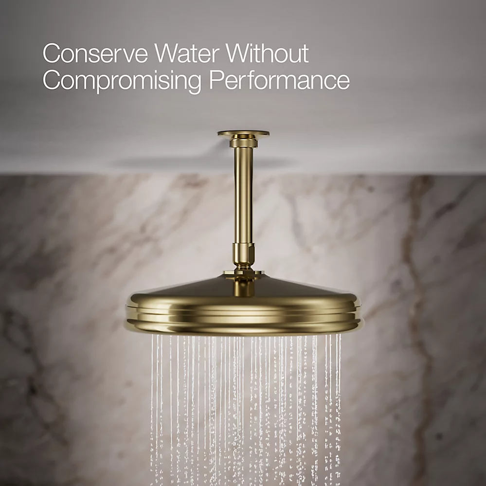 Kohler 13693-G-AF 10 Traditional Round Rain Shwhd, 1.75Gpm