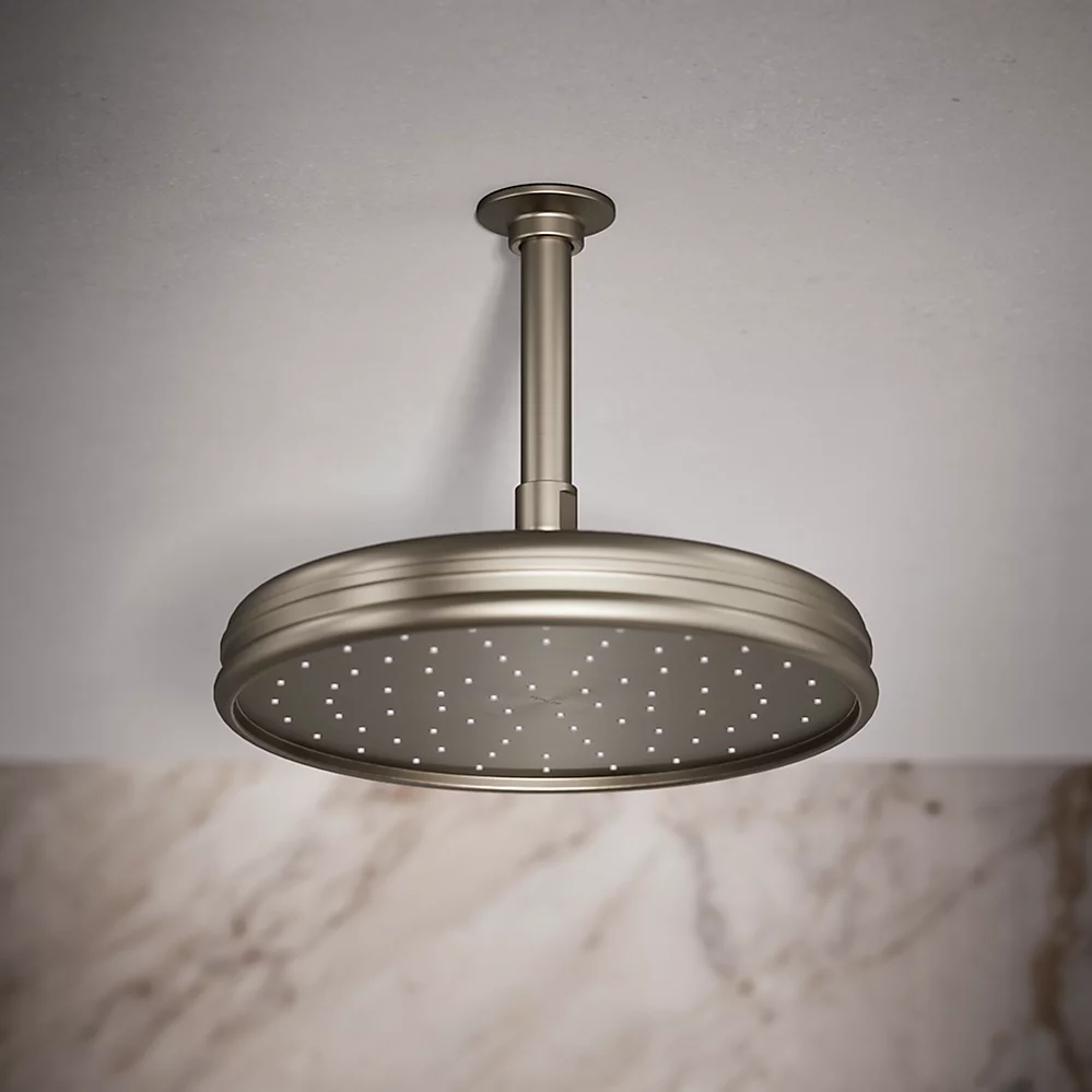 Kohler 13693-G-BN 10 Traditional Round Rain Shwhd, 1.75Gpm