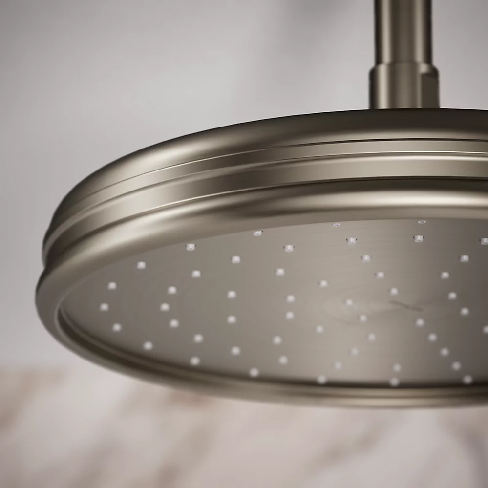 Kohler 13693-G-BN 10 Traditional Round Rain Shwhd, 1.75Gpm