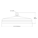 Kohler 13693-G-BN 10 Traditional Round Rain Shwhd, 1.75Gpm