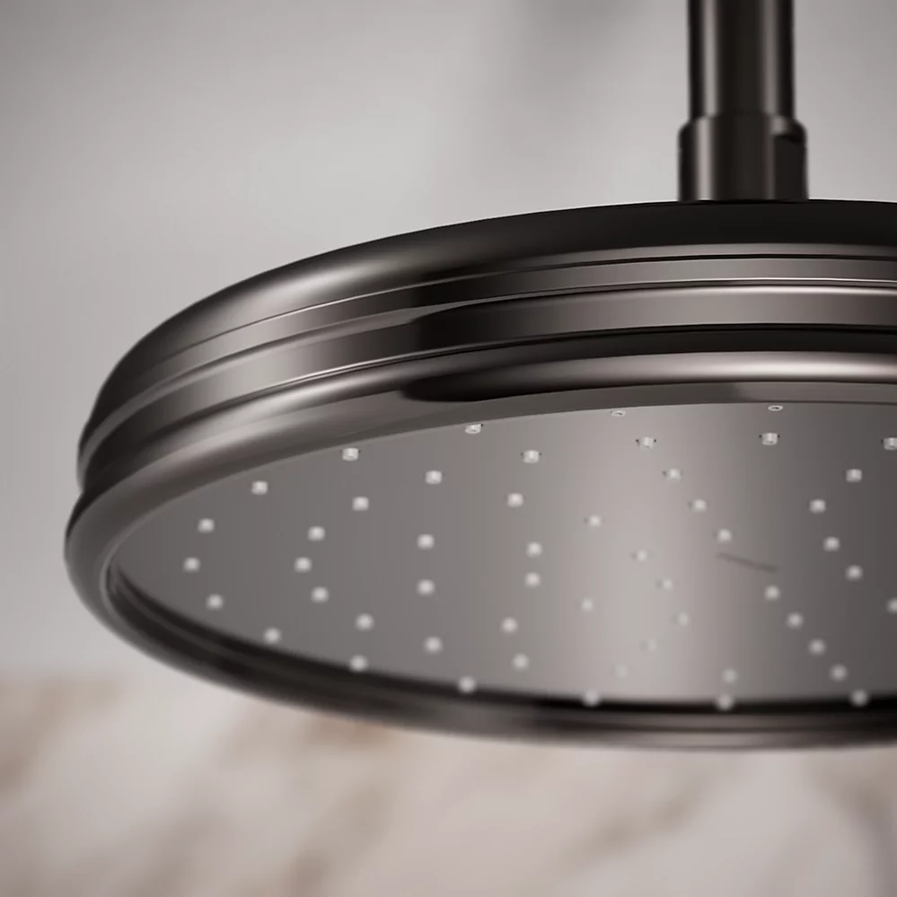 Kohler 13693-G-TT 10 Traditional Round Rain Showerhead
