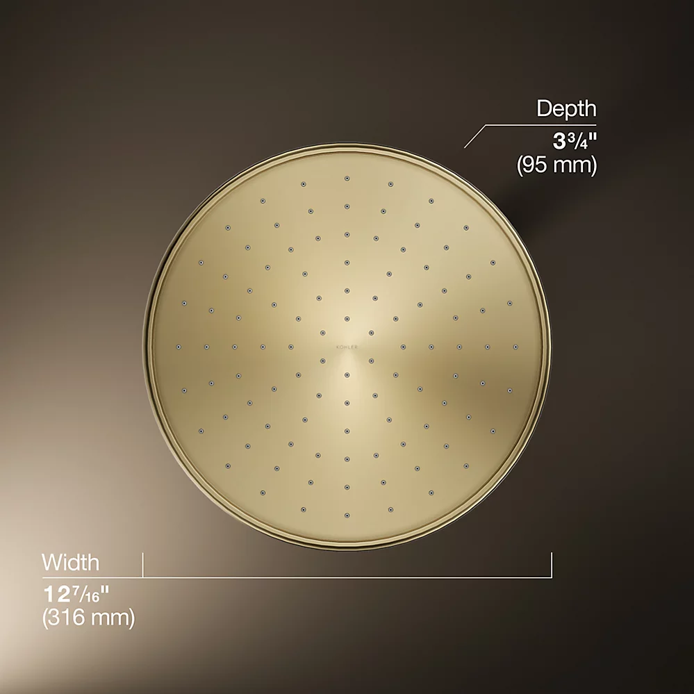Kohler 13694-AF 12 Traditional Round Rain Showerhead
