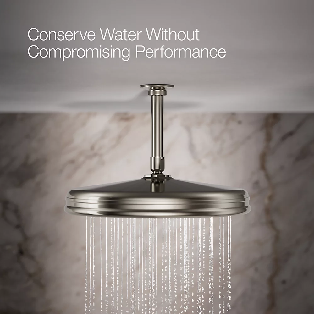 Kohler 13694-SN 12 Traditional Round Rain Showerhead
