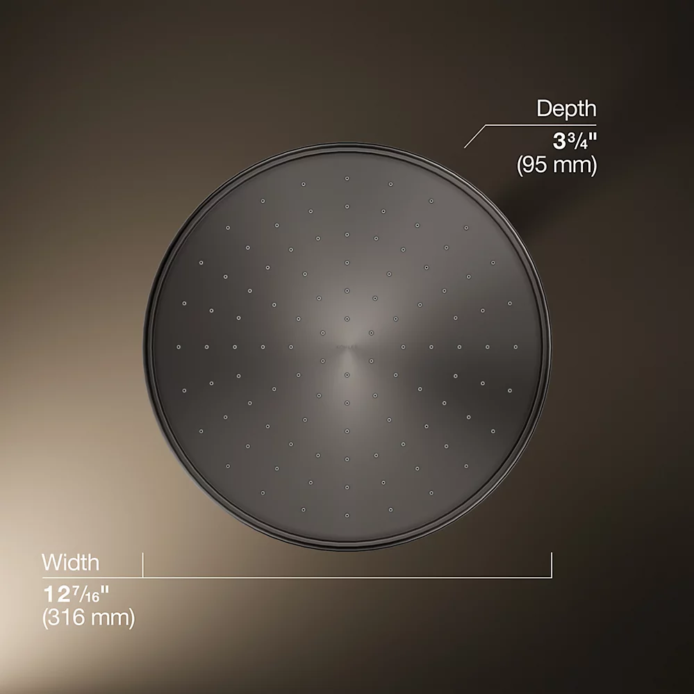 Kohler 13694-TT 12 Traditional Round Rain Showerhead