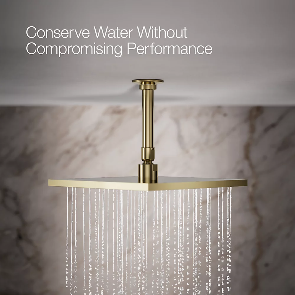 Kohler 13696-AF 10 Contemporary Square Rain Showerhead
