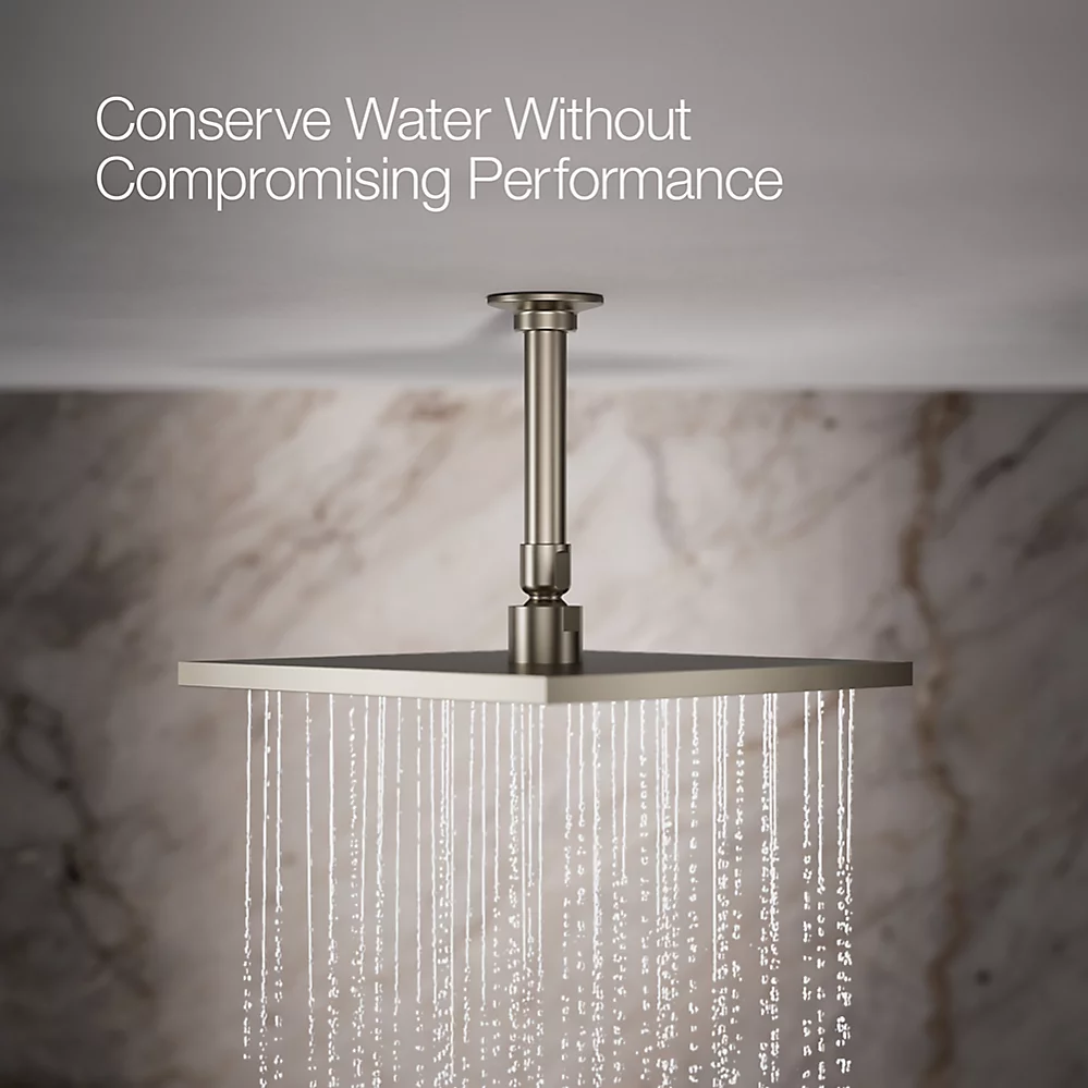 Kohler 13696-G-BN 10 Contemporary Sq Rain Shwhd,1.75Gpm