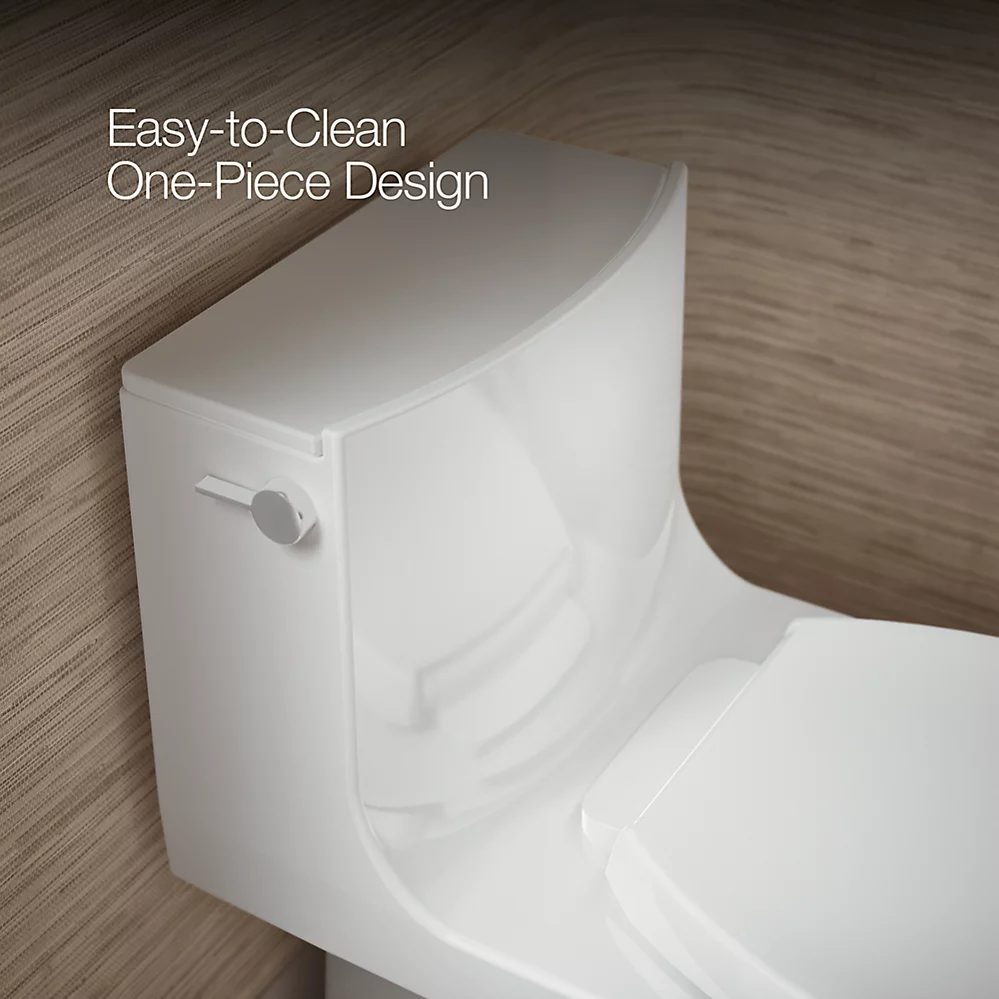 Kohler 1381-0 Veil 1-Pc Dual-Flush Toilet