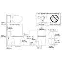 Kohler 1381-0 Veil 1-Pc Dual-Flush Toilet