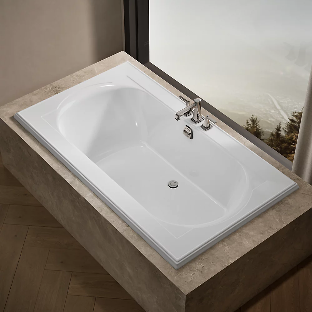 Kohler 1417-0 Memoirs 6' Bath W/Front Drain