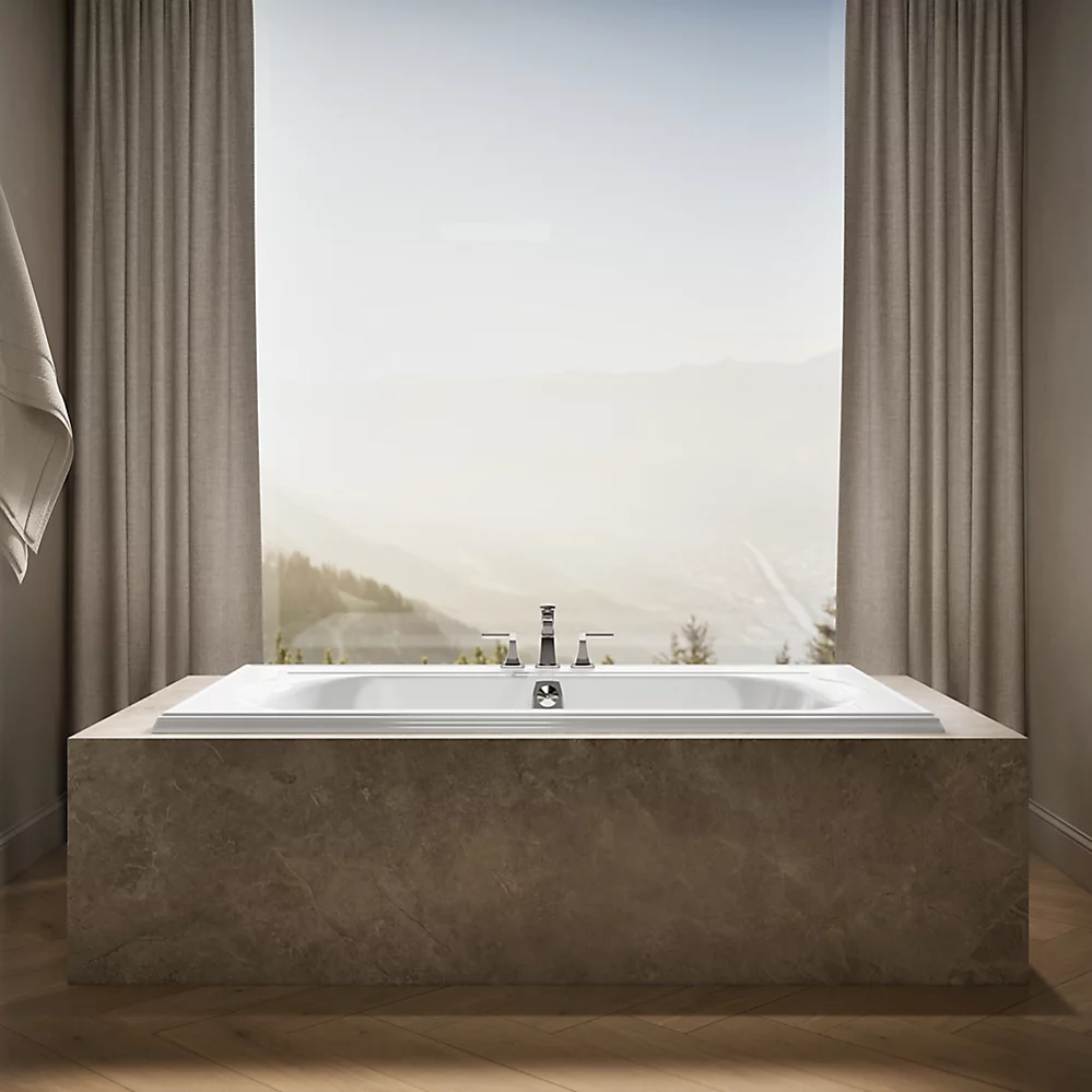 Kohler 1417-0 Memoirs 6' Bath W/Front Drain