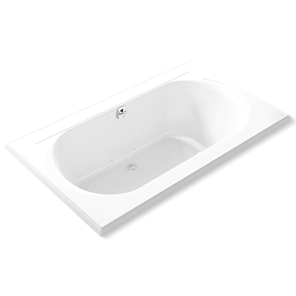 Kohler 1418-GHW-0 Memoirs Heated Bbm Bask 6' Bath
