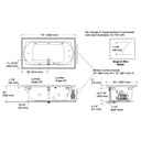 Kohler 1418-JH-96 Memoirs 6' Flexjet Whirlpool