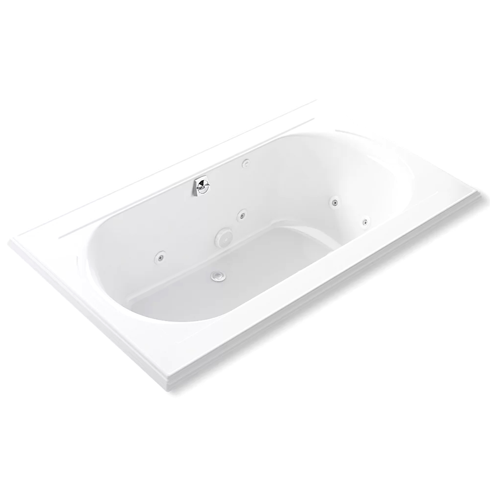 Kohler 1418-JHH-0 Memoirs 6' Flexjet Whirlpool