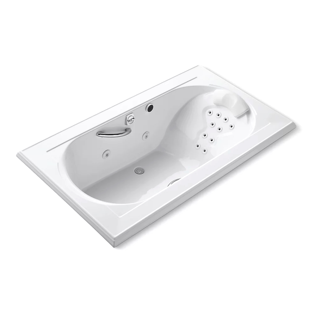 Kohler 1418-M-0 Memoirs 6' Massage Package Whirlpool