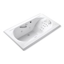 Kohler 1418-M-0 Memoirs 6' Massage Package Whirlpool