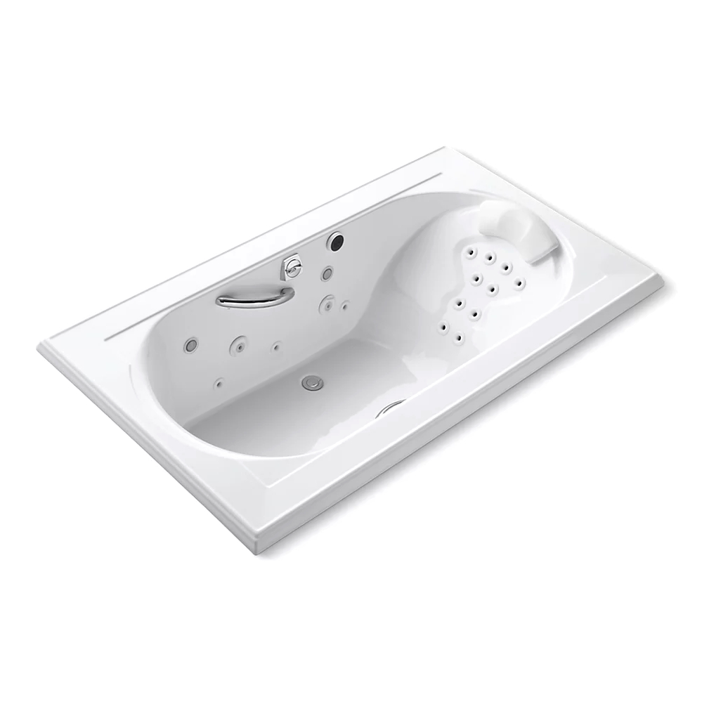 Kohler 1418-V-0 Memoirs 6' Spa/Massage Package Wp