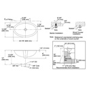 Kohler 14273-SMC-0 Empress Bouquet Undercounter Lav