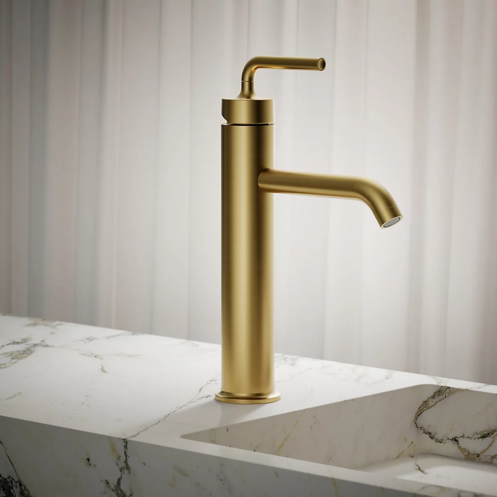 Kohler 14404-4A-2MB Purist Single Control Lavatory Faucet
