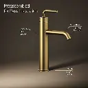 Kohler 14404-4A-2MB Purist Single Control Lavatory Faucet
