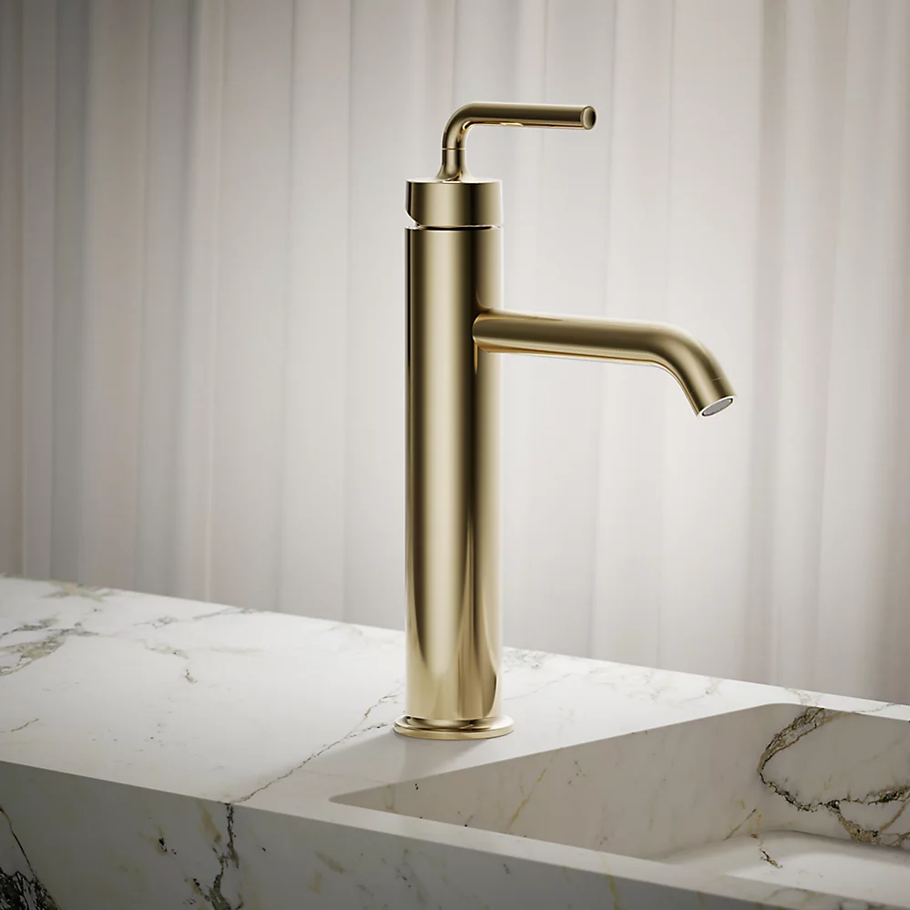 Kohler 14404-4A-AF Purist Single Control Lavatory Faucet