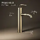 Kohler 14404-4A-AF Purist Single Control Lavatory Faucet