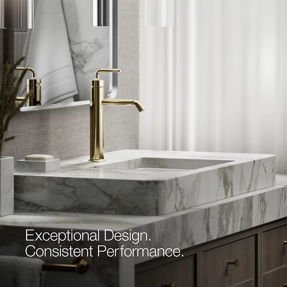Kohler 14404-4A-AF Purist Single Control Lavatory Faucet