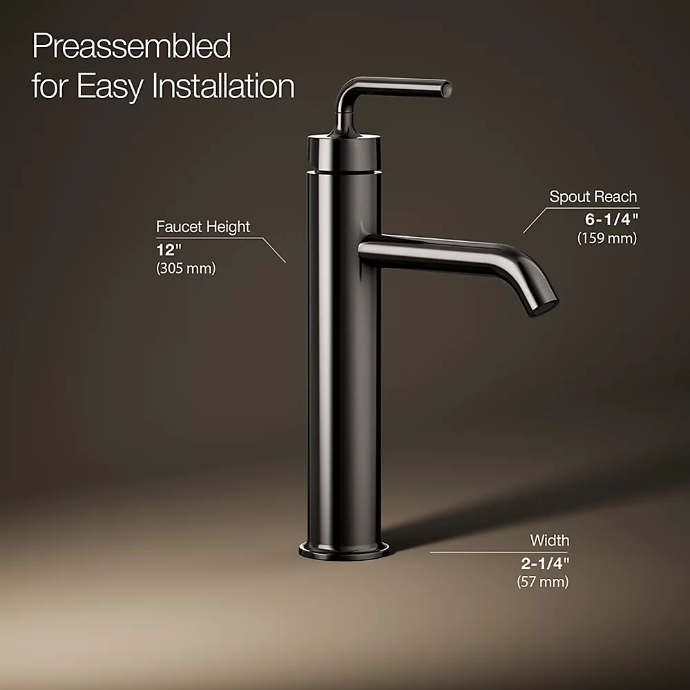 Kohler 14404-4A-TT Purist Single Control Lav Faucet