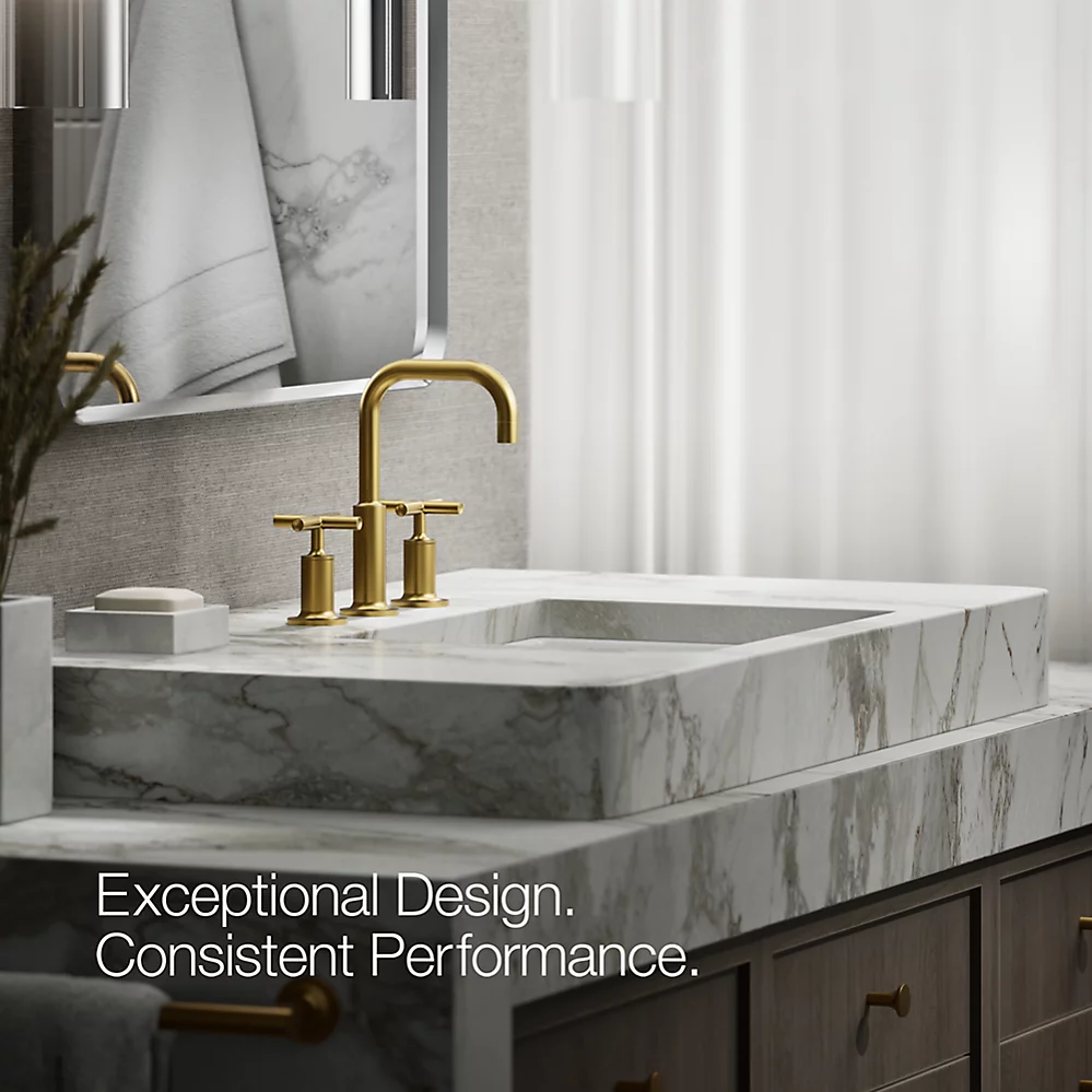 Kohler 14406-3-2MB Purist Lavatory Faucet