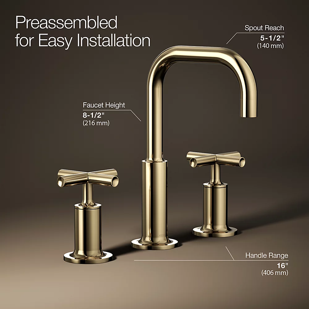 Kohler 14406-3-AF Purist Lav Faucet