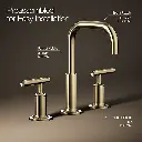 Kohler 14406-4-AF Purist Lav Faucet