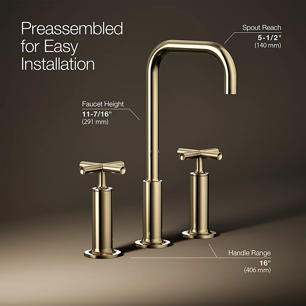 Kohler 14408-3-AF Purist Lav Faucet