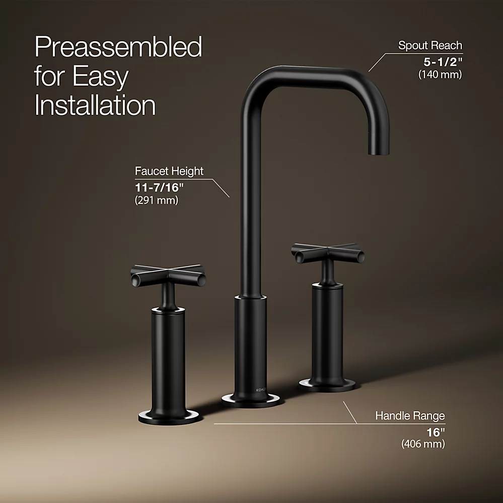 Kohler 14408-3-BL Purist Lavatory Faucet